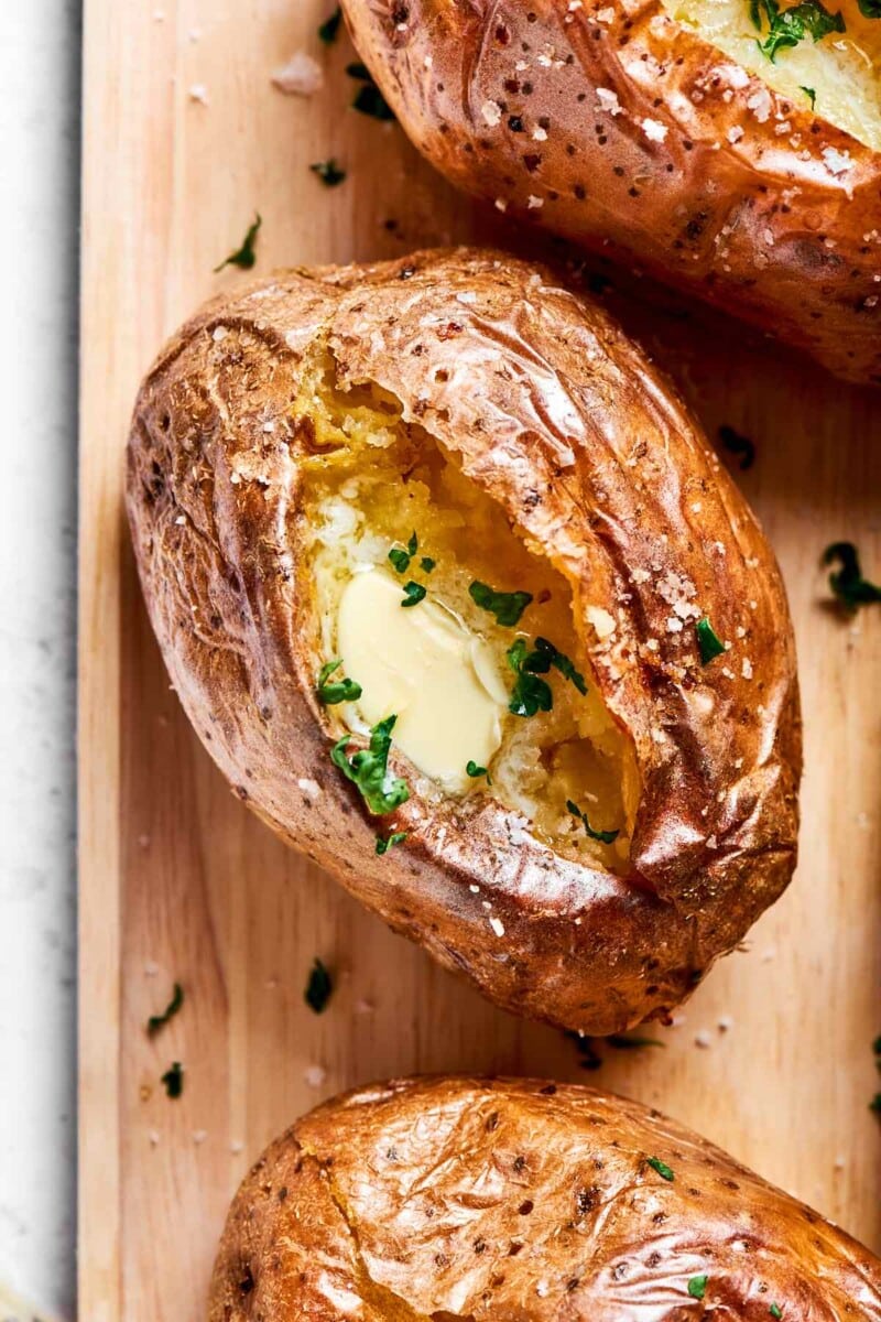 Microwave Baked Potato {8 Minutes} The Big Man's World