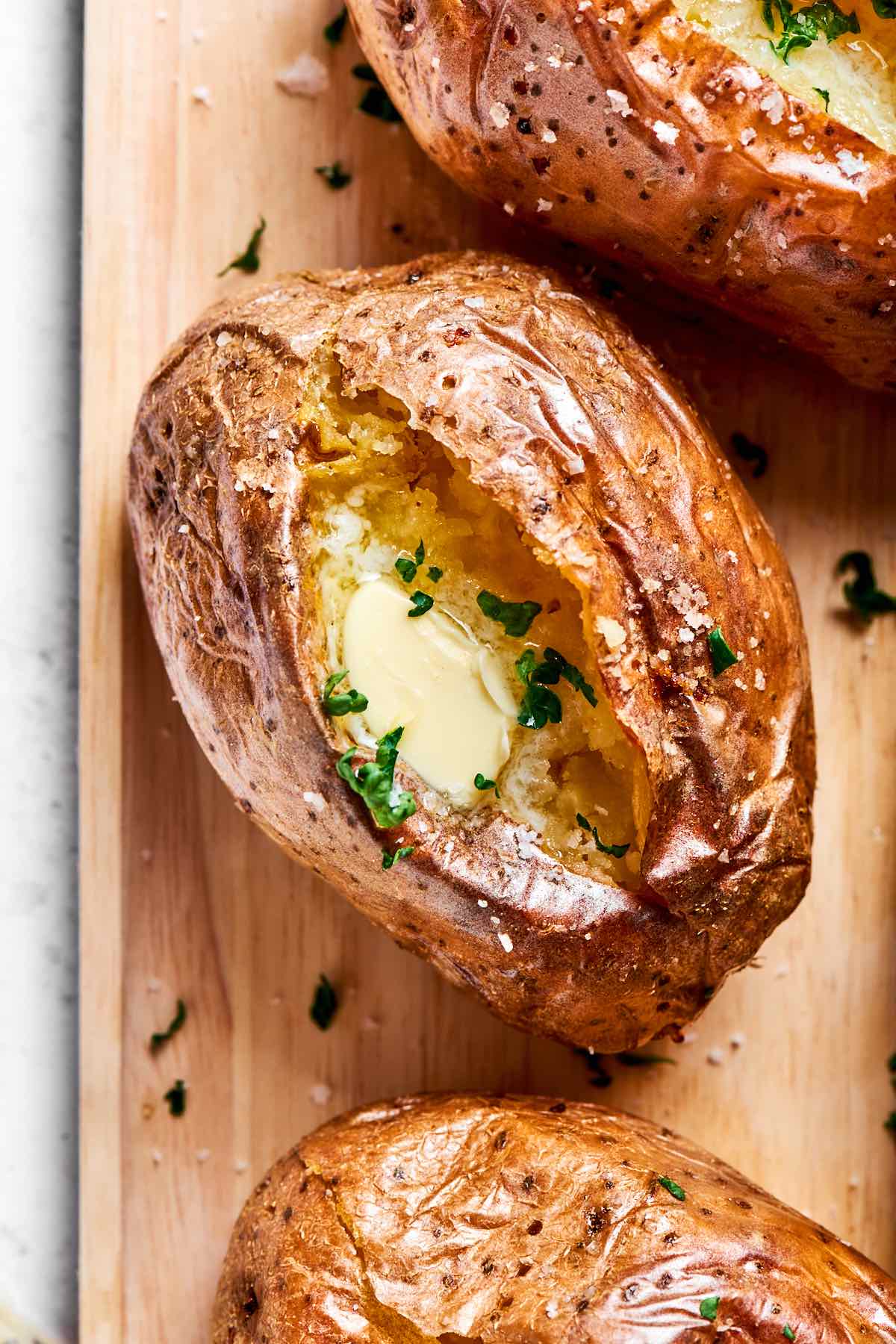 microwave baked potato.