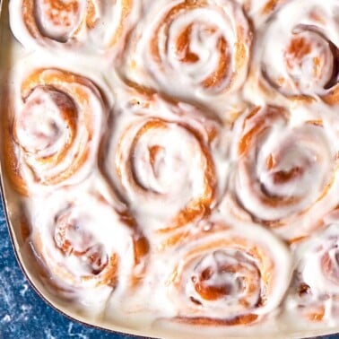 no yeast cinnamon rolls recipe.