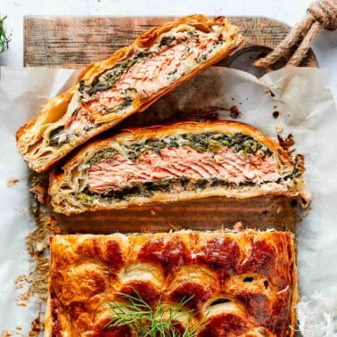 salmon wellington recipe.