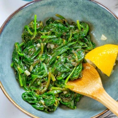 sauteed spinach recipe.