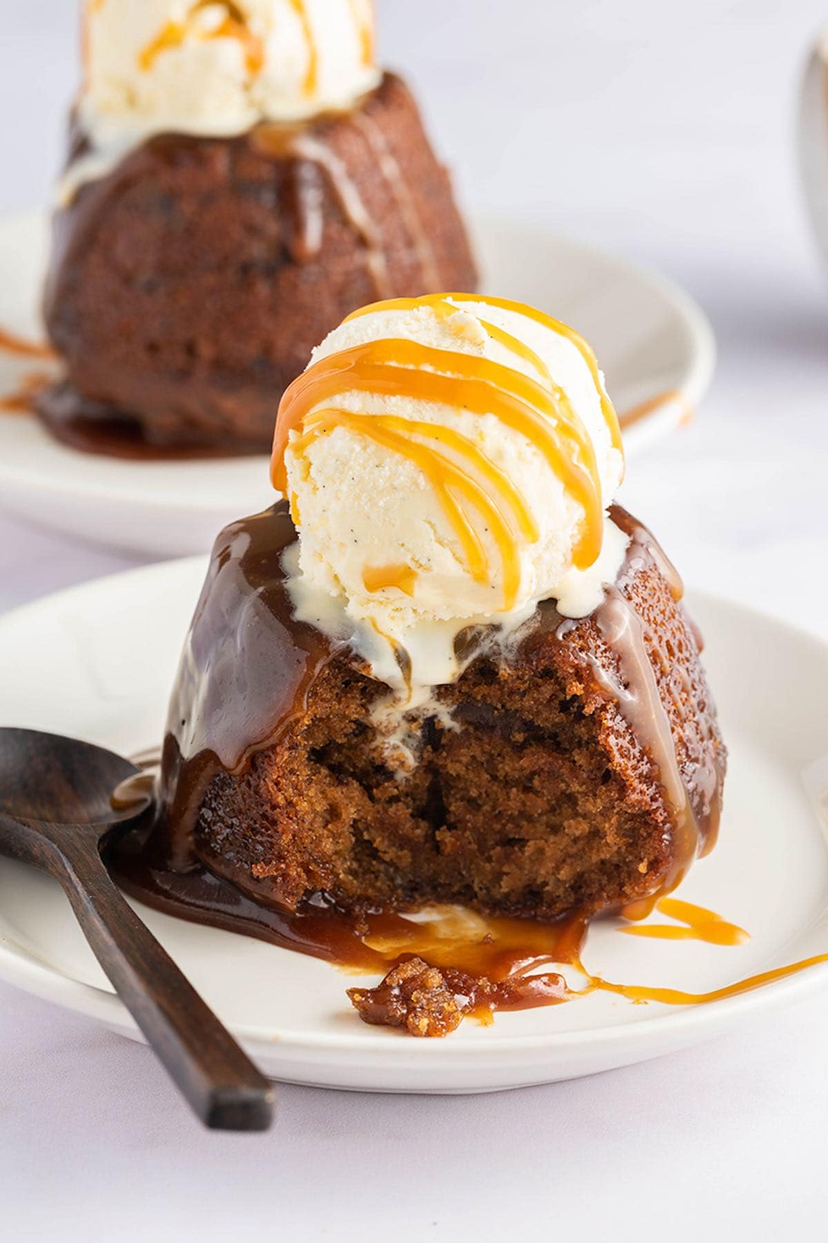 sticky toffee pudding.