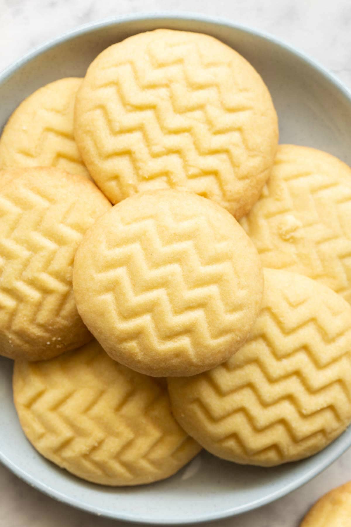 vegan shortbread cookies.