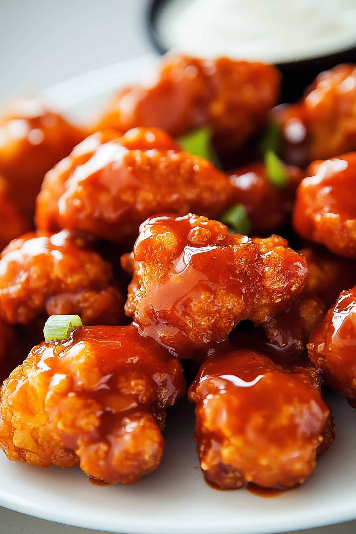 air fryer buffalo cauliflower.