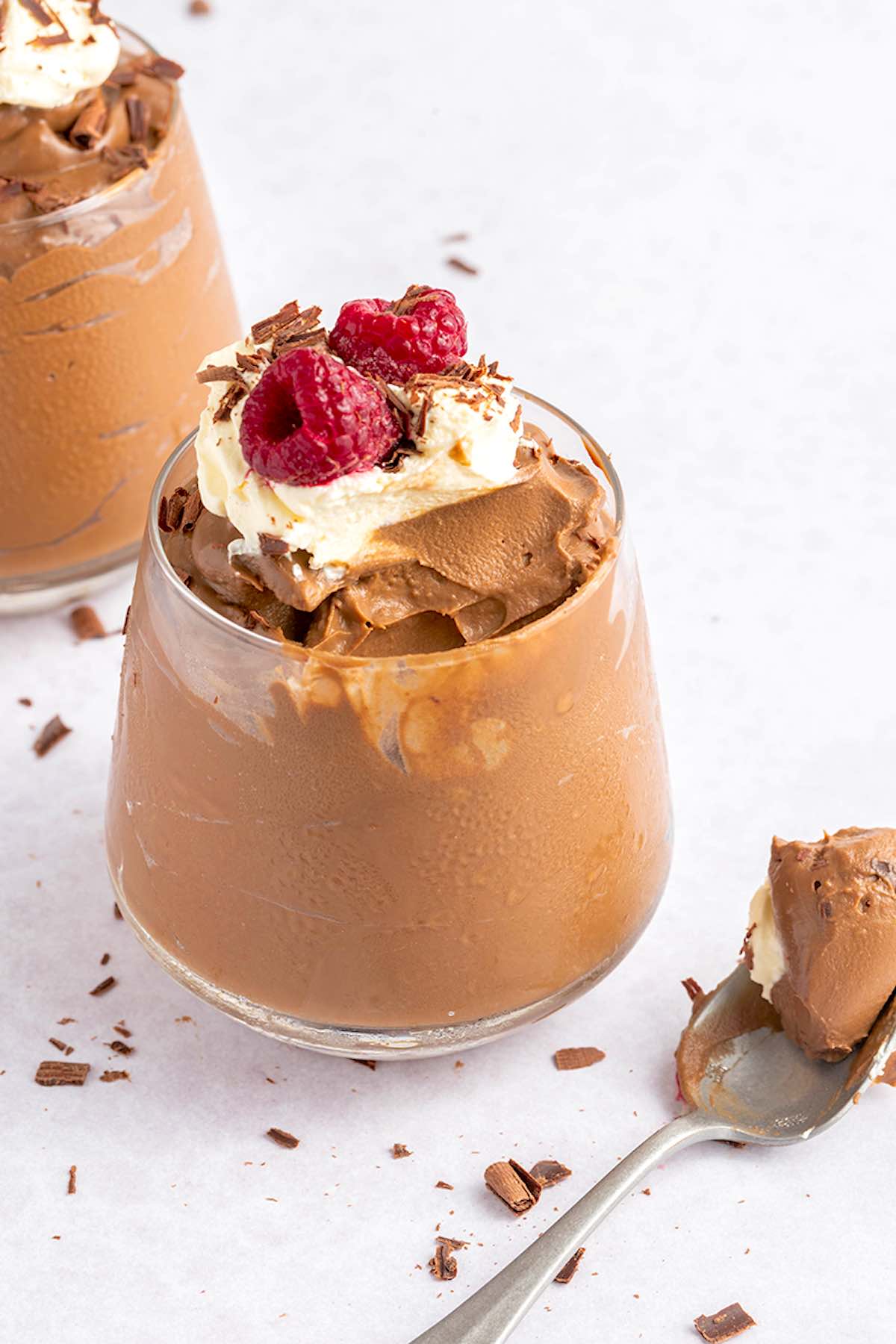 avocado chocolate mousse.