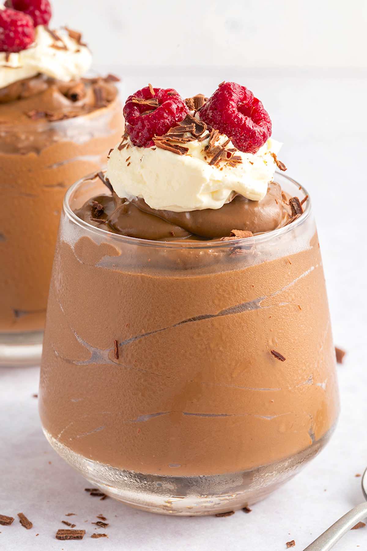 chocolate avocado mousse.