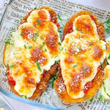 chicken parmigiana recipe.