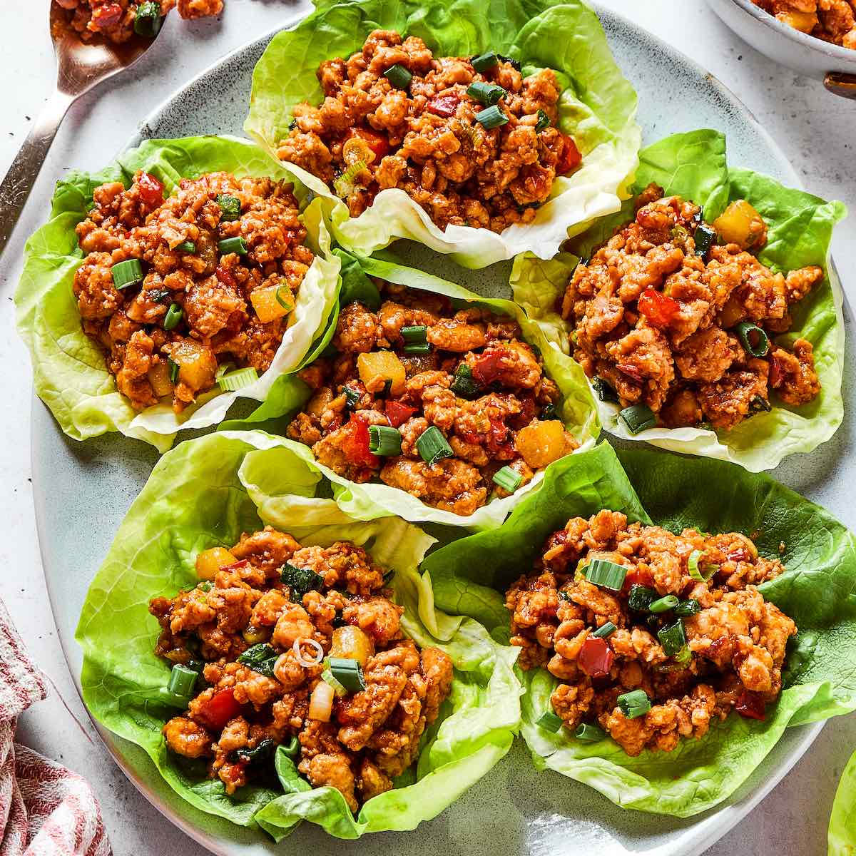 ground chicken lettuce wraps recipe.