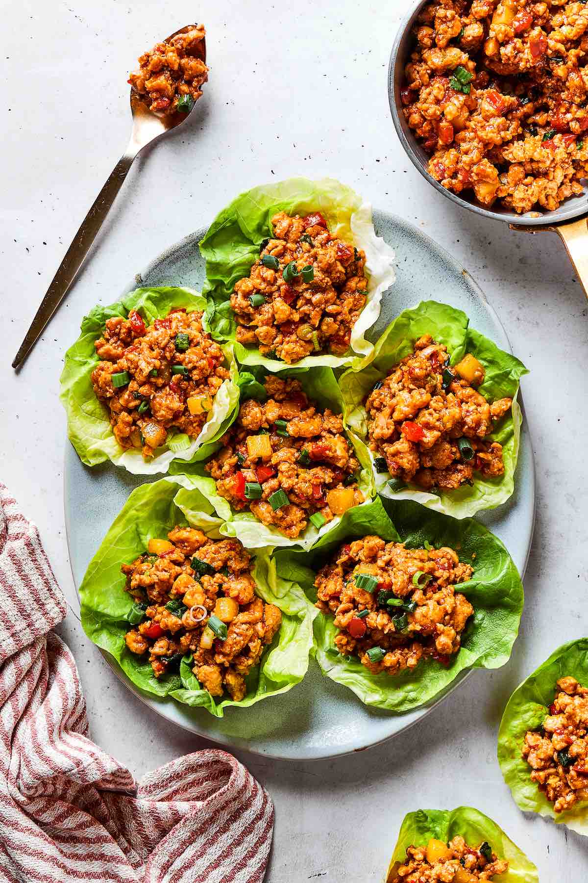 ground chicken lettuce wraps.