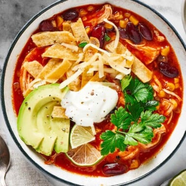 Mexican soup recipe.