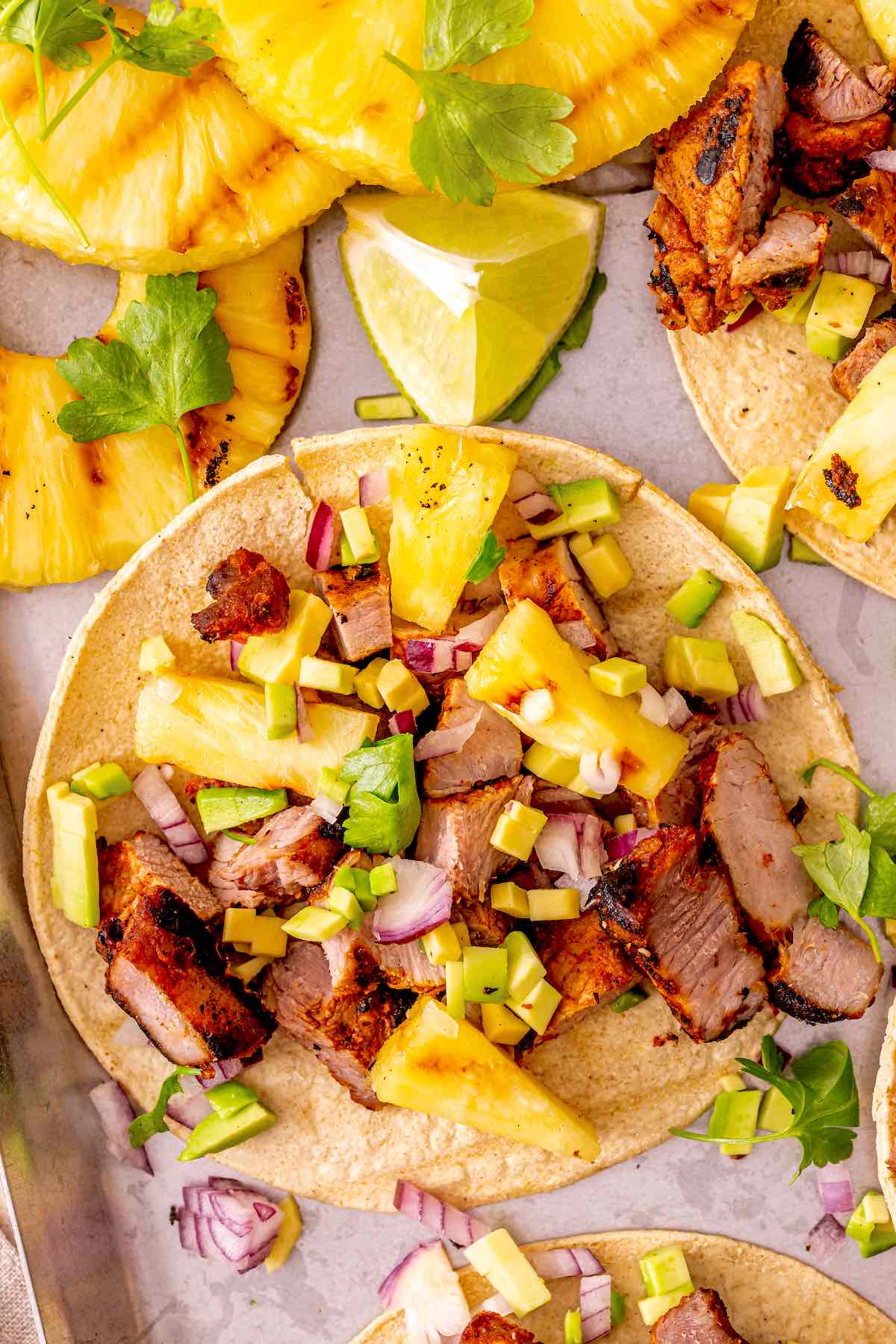 al pastor tacos.