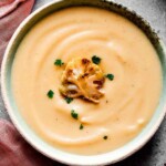 roasted cauliflower soup.