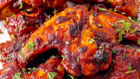 smoked chicken wings recipe.