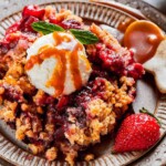 strawberry crisp recipe.