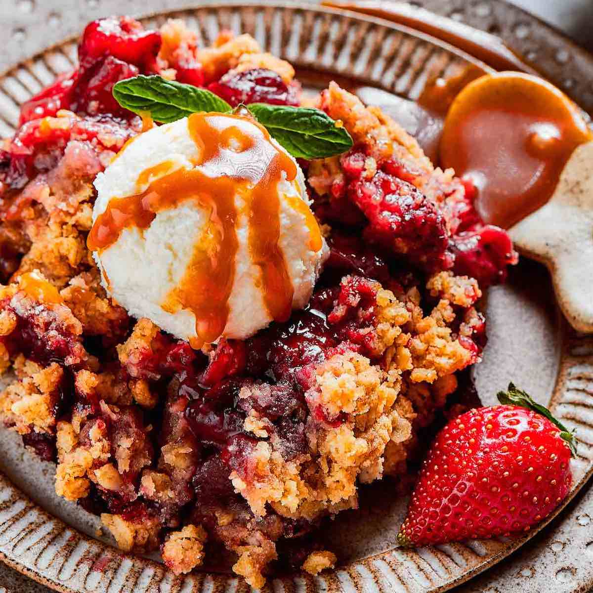 Strawberry Crisp