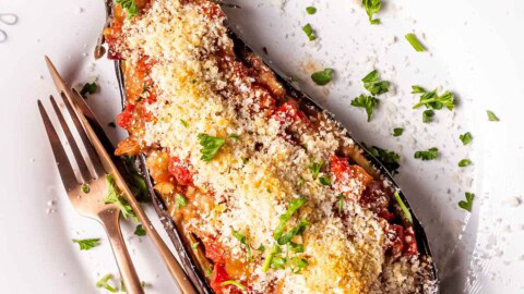 stuffed eggplant recipe.