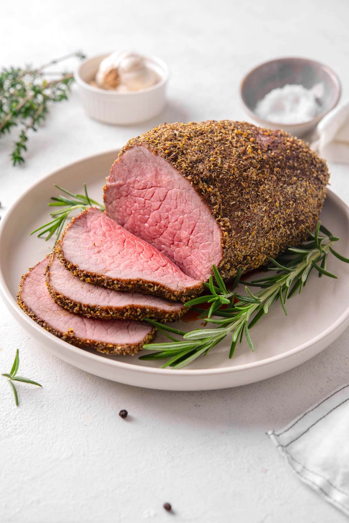 beef top round roast.