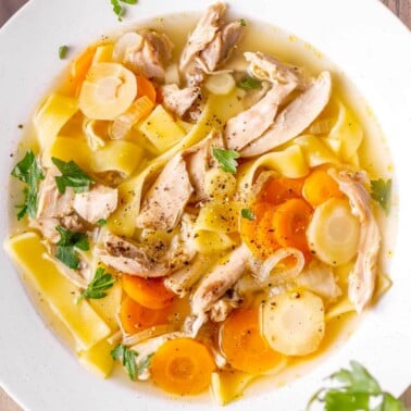 turkey noodle soup recipe.