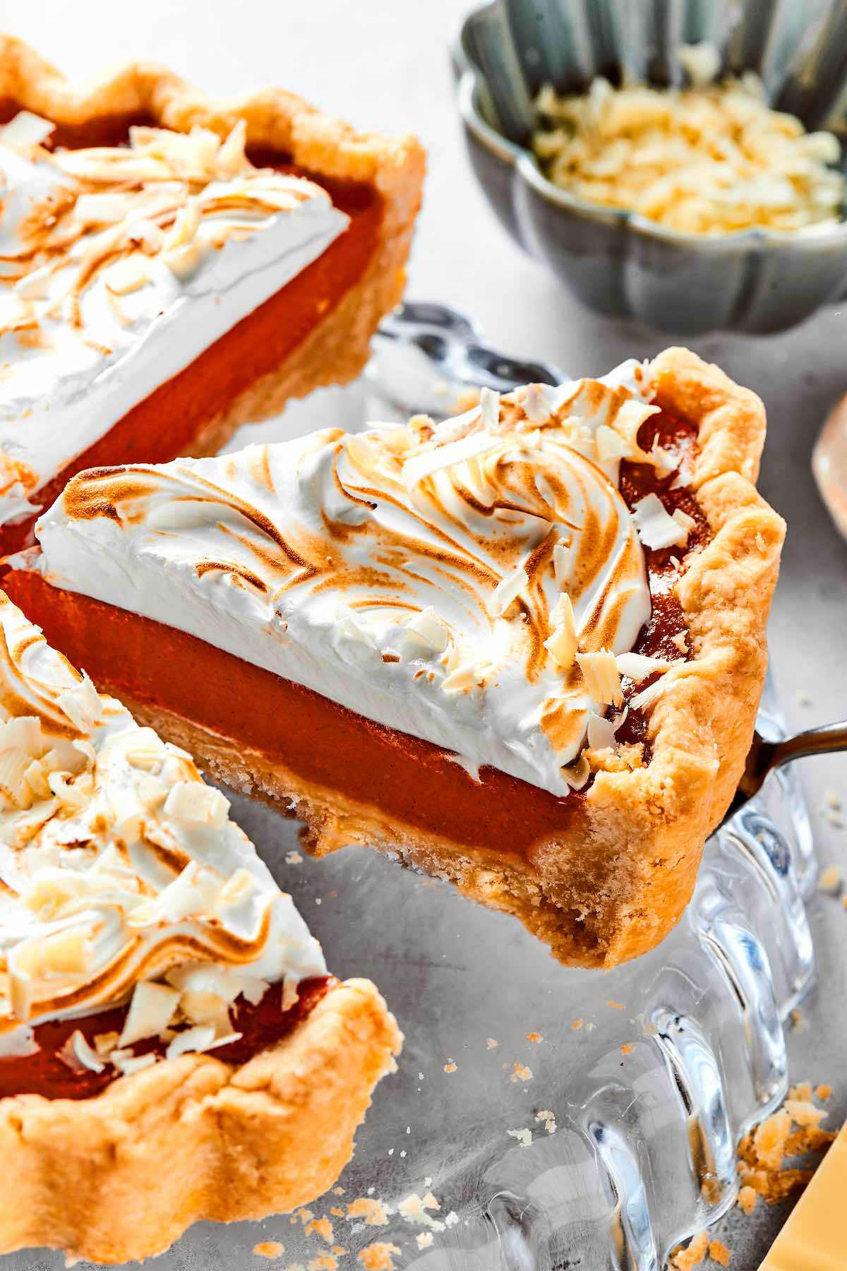 vegan sweet potato pie.