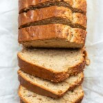 4 ingredient banana bread recipe.