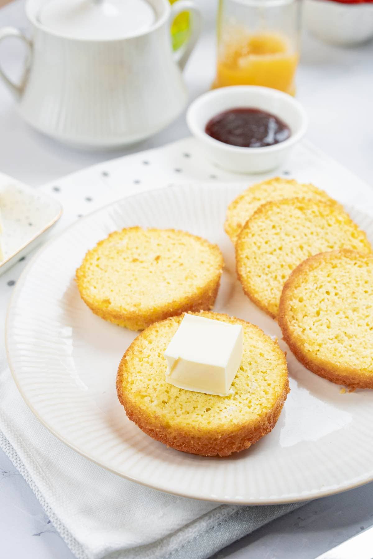 homemade 90 second keto bread.