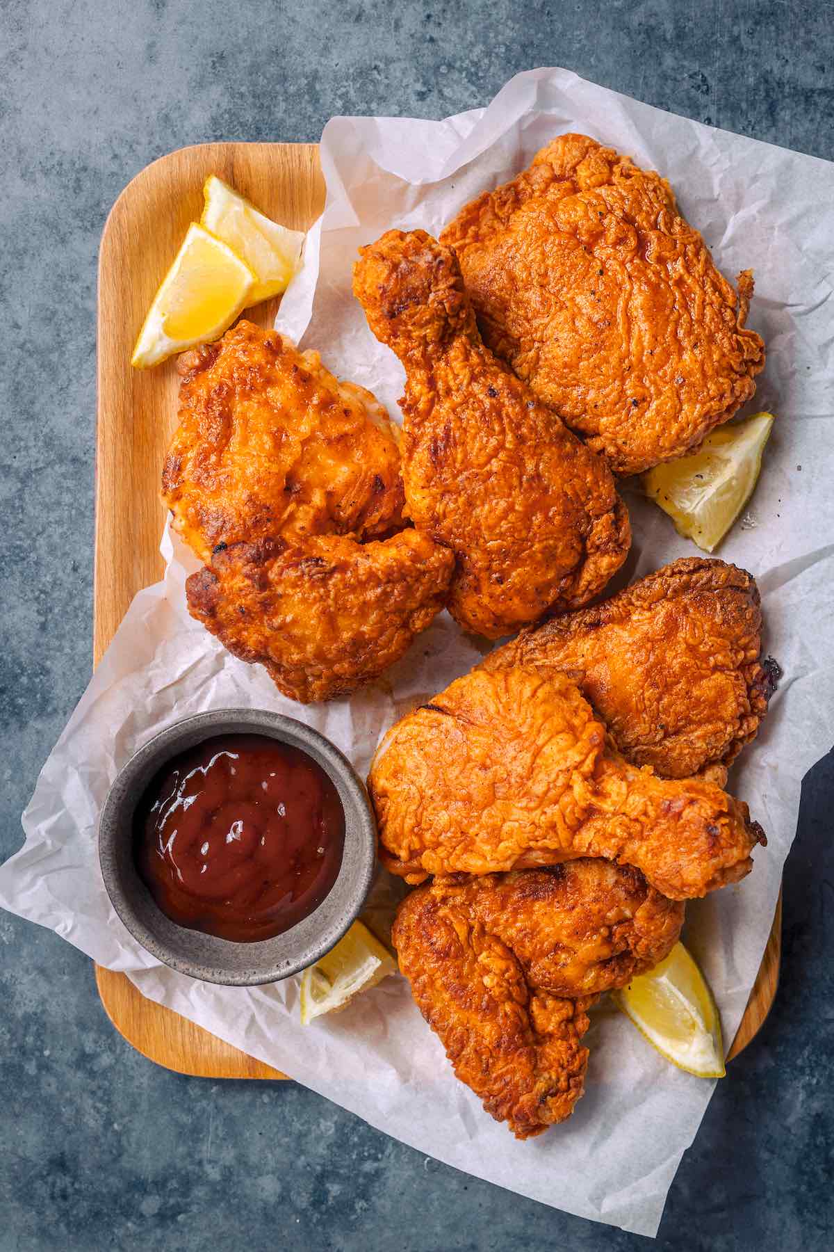 air fryer fried chicken. 