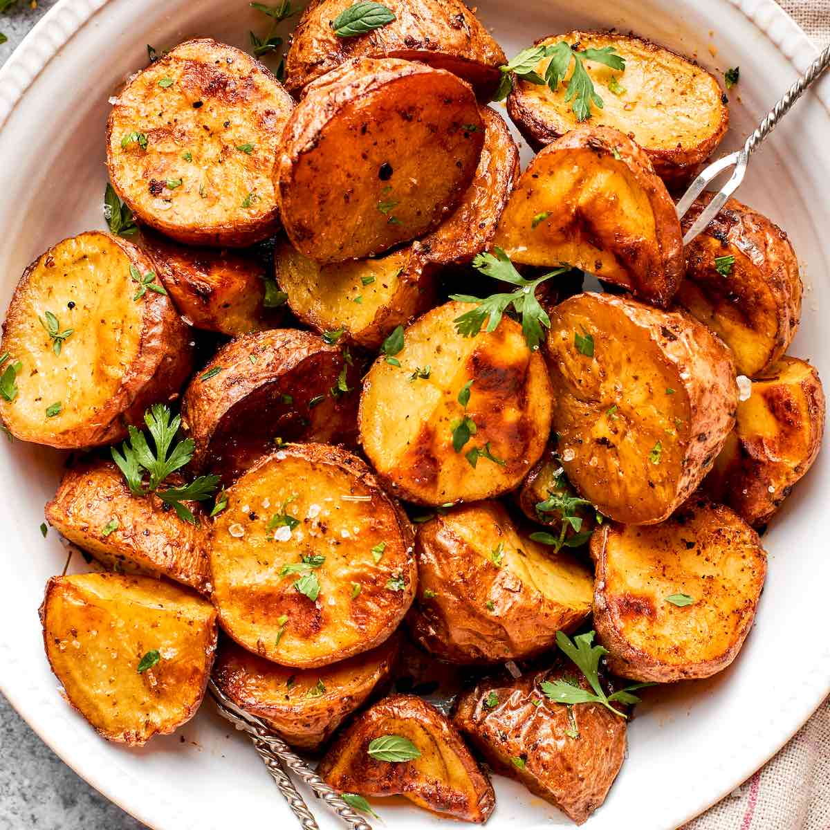 air fryer red potatoes recipe.