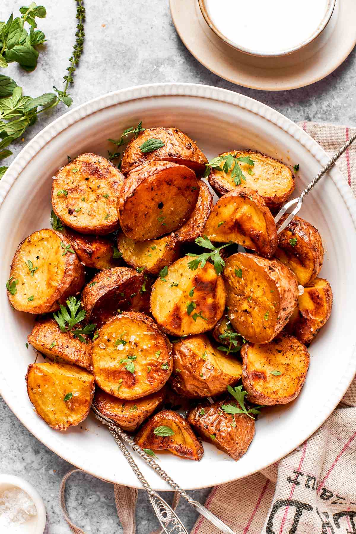 air fryer red potatoes.