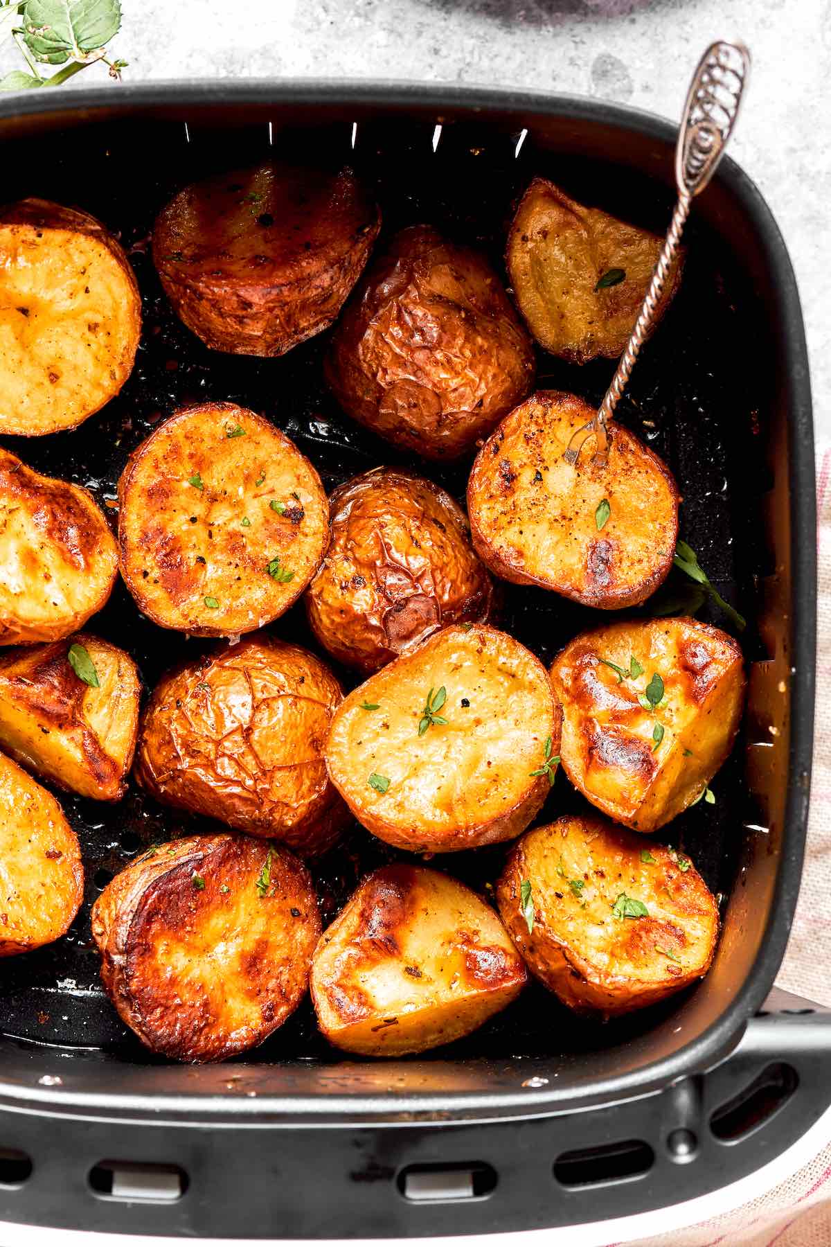 red potatoes in the air fryer.