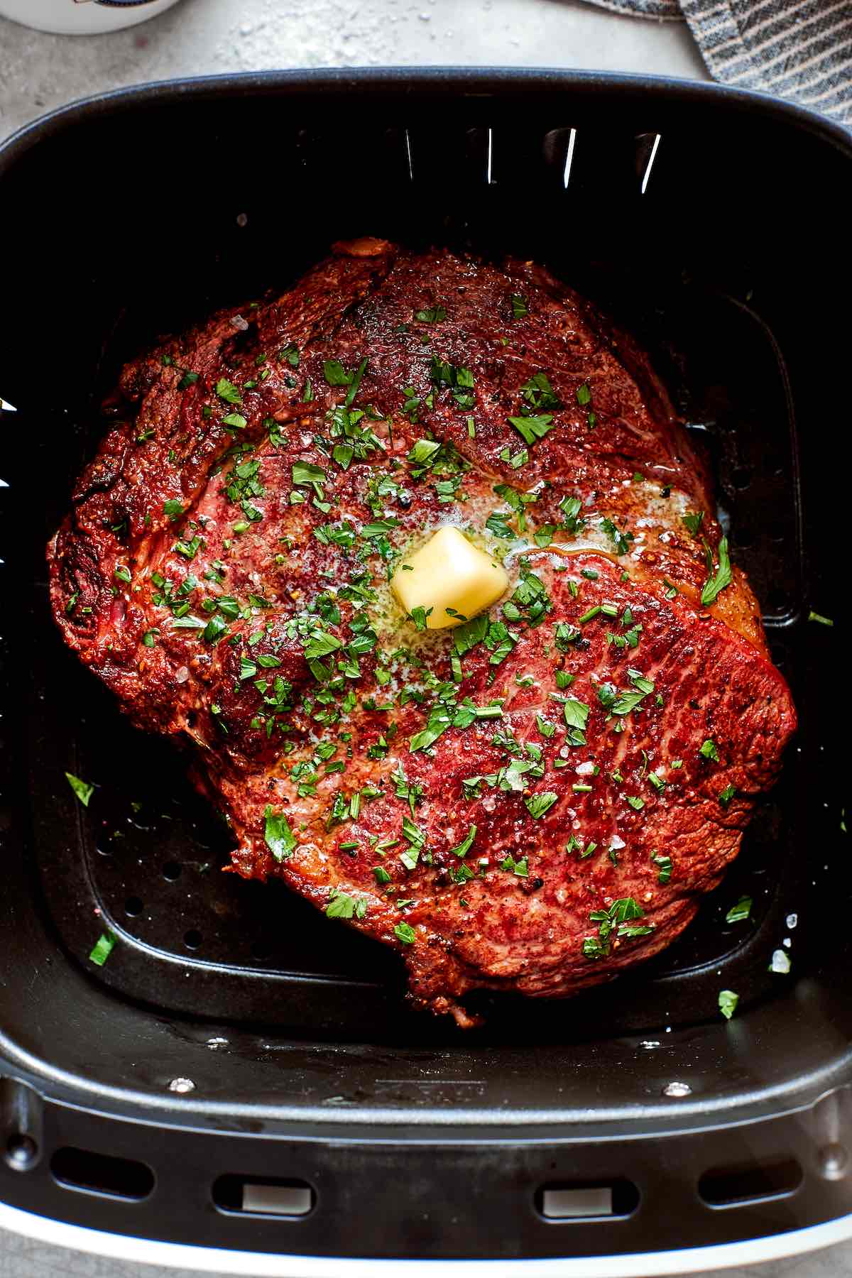 air fryer ribeye steak.