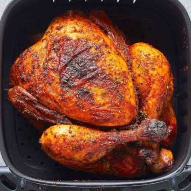 air fryer whole chicken recipe.