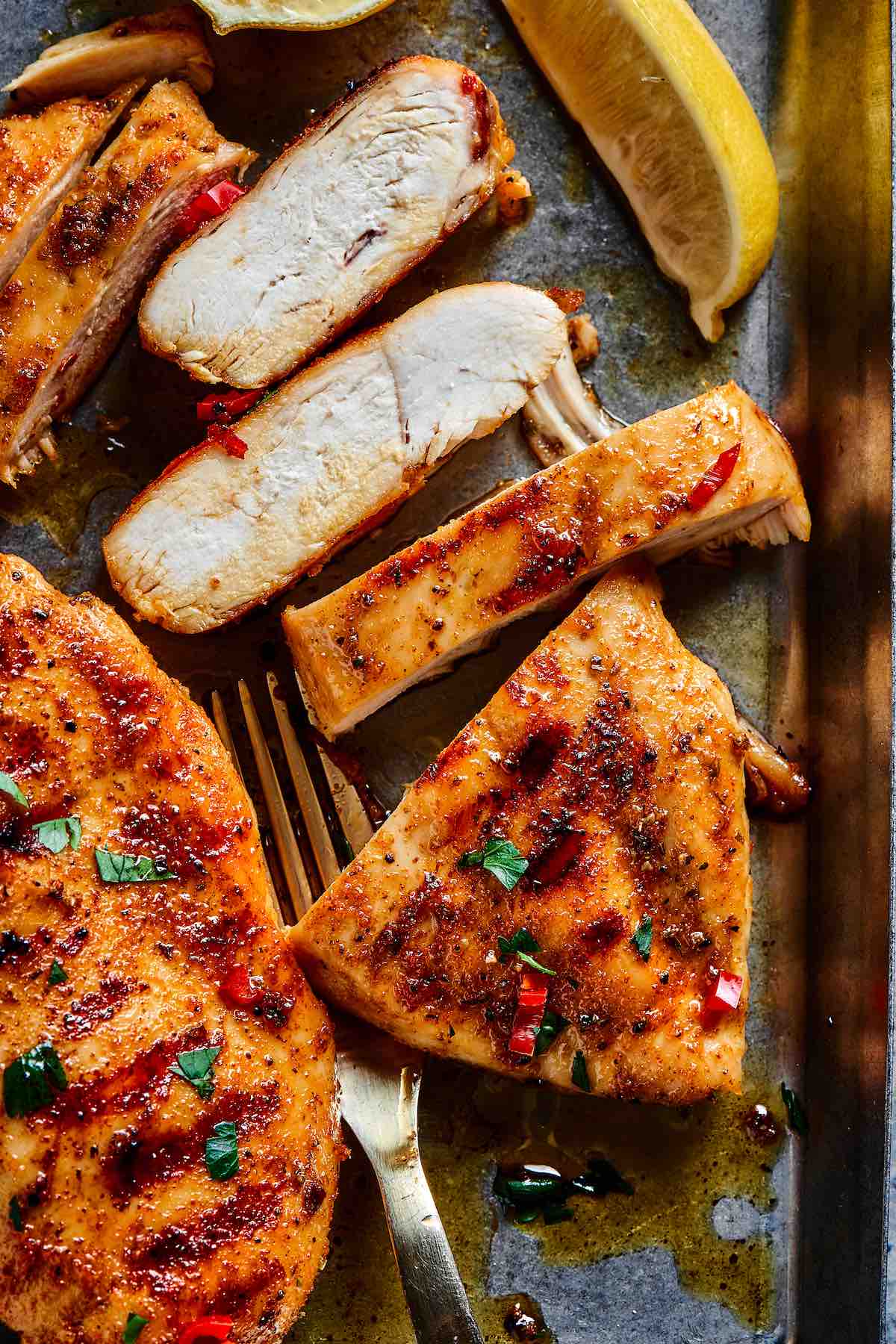 oven baked chicken breast.