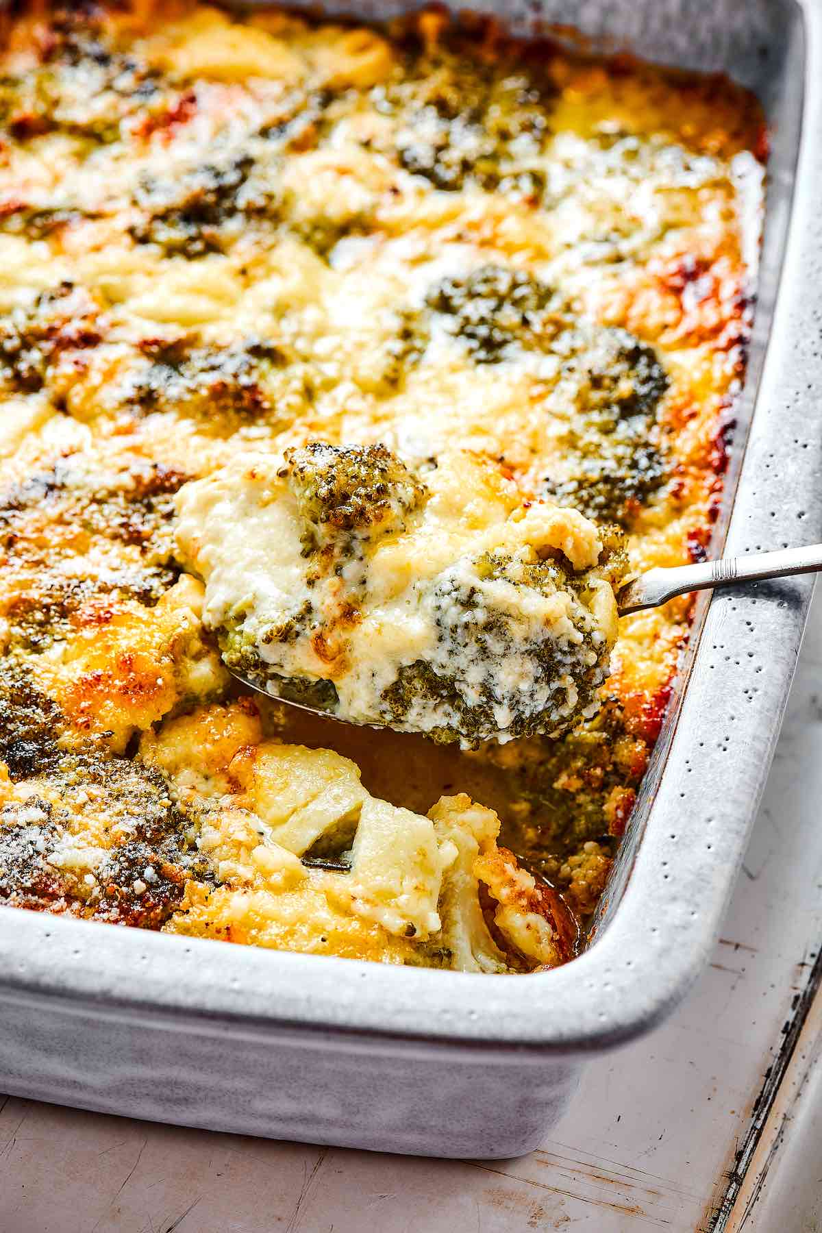 broccoli rice cheese casserole.