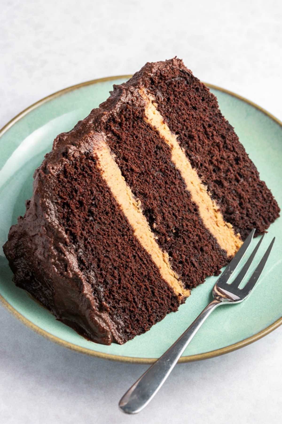 chocolate peanut butter cake.