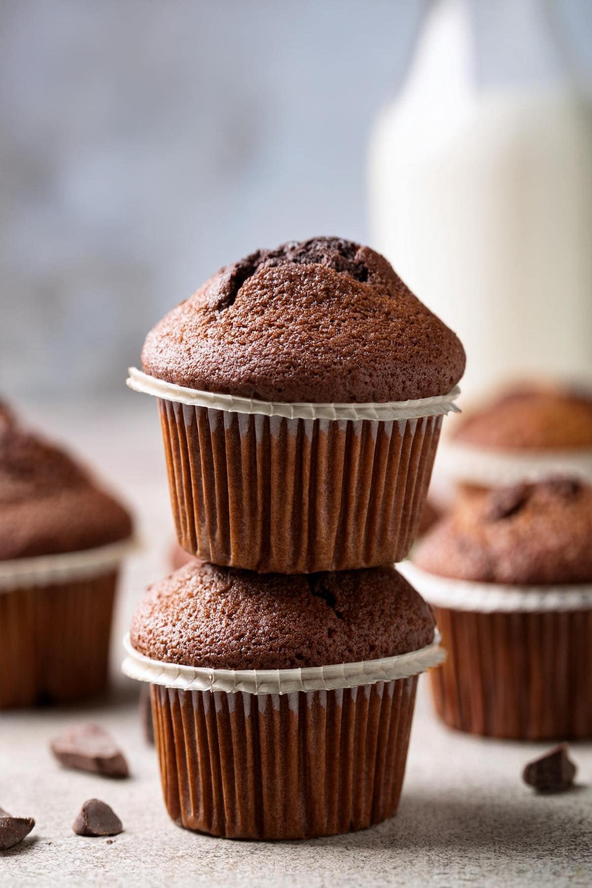 flourless chocolate muffins.