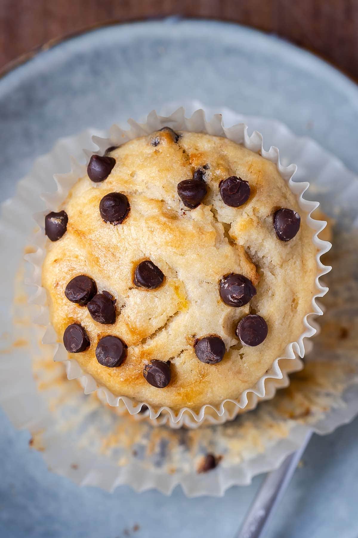 yogurt banana muffins. 