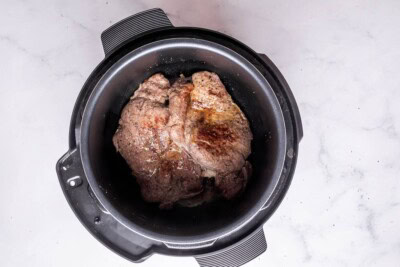 View of Instant Pot Steak - The Big Man's World