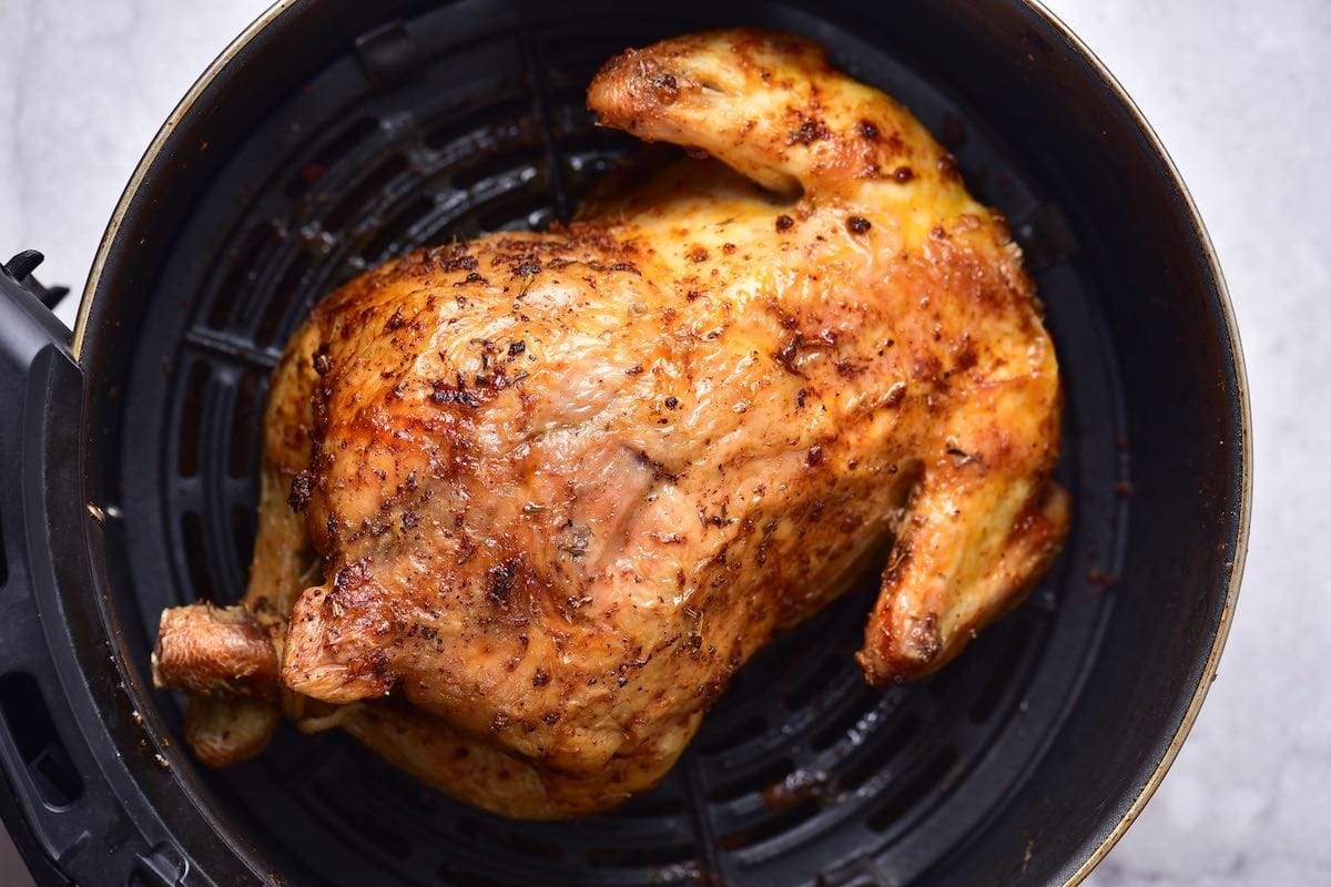 cornish hen in air fryer.