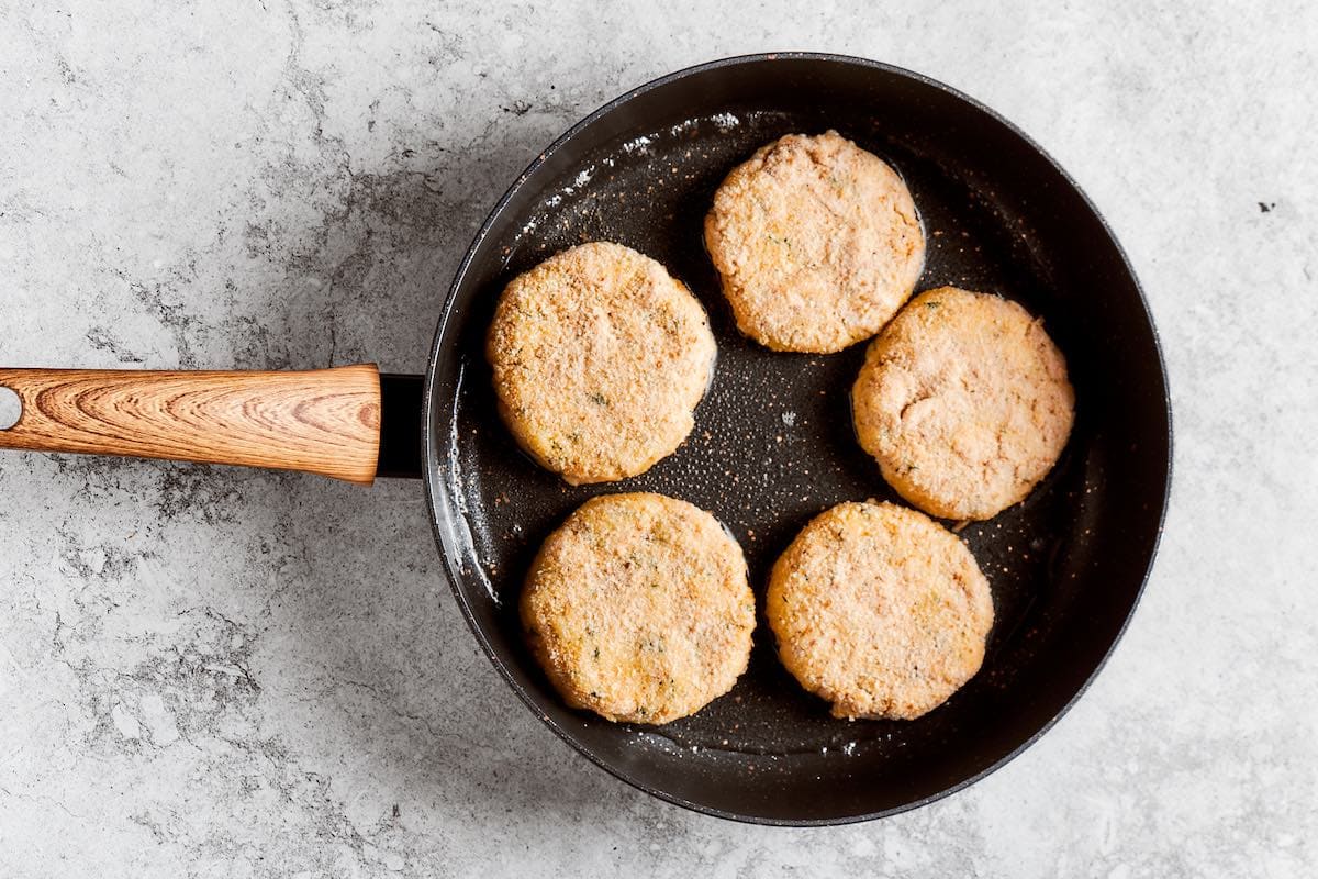 fried chicken patties.