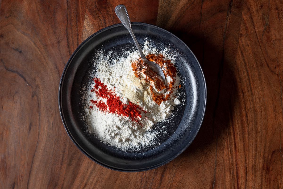 spice mixture in a bowl.