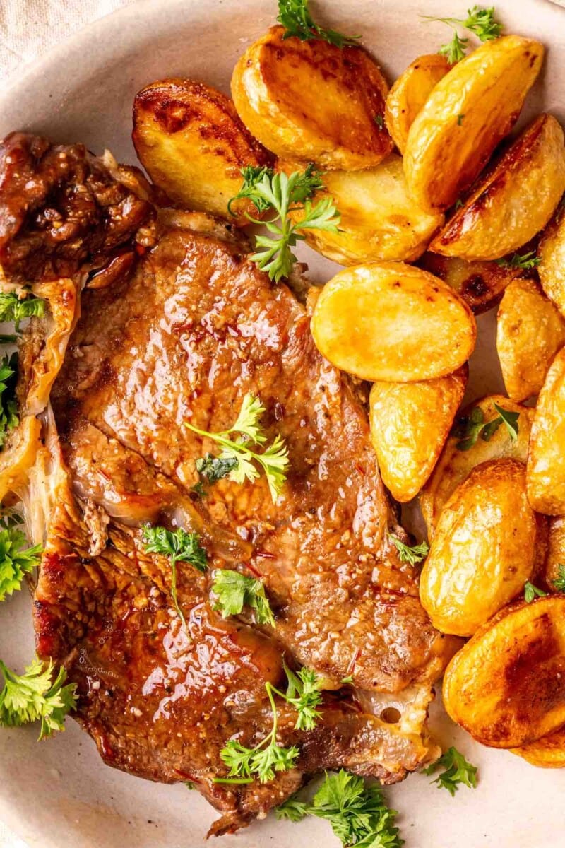 Image showcasing Instant Pot Steak - The Big Man's World