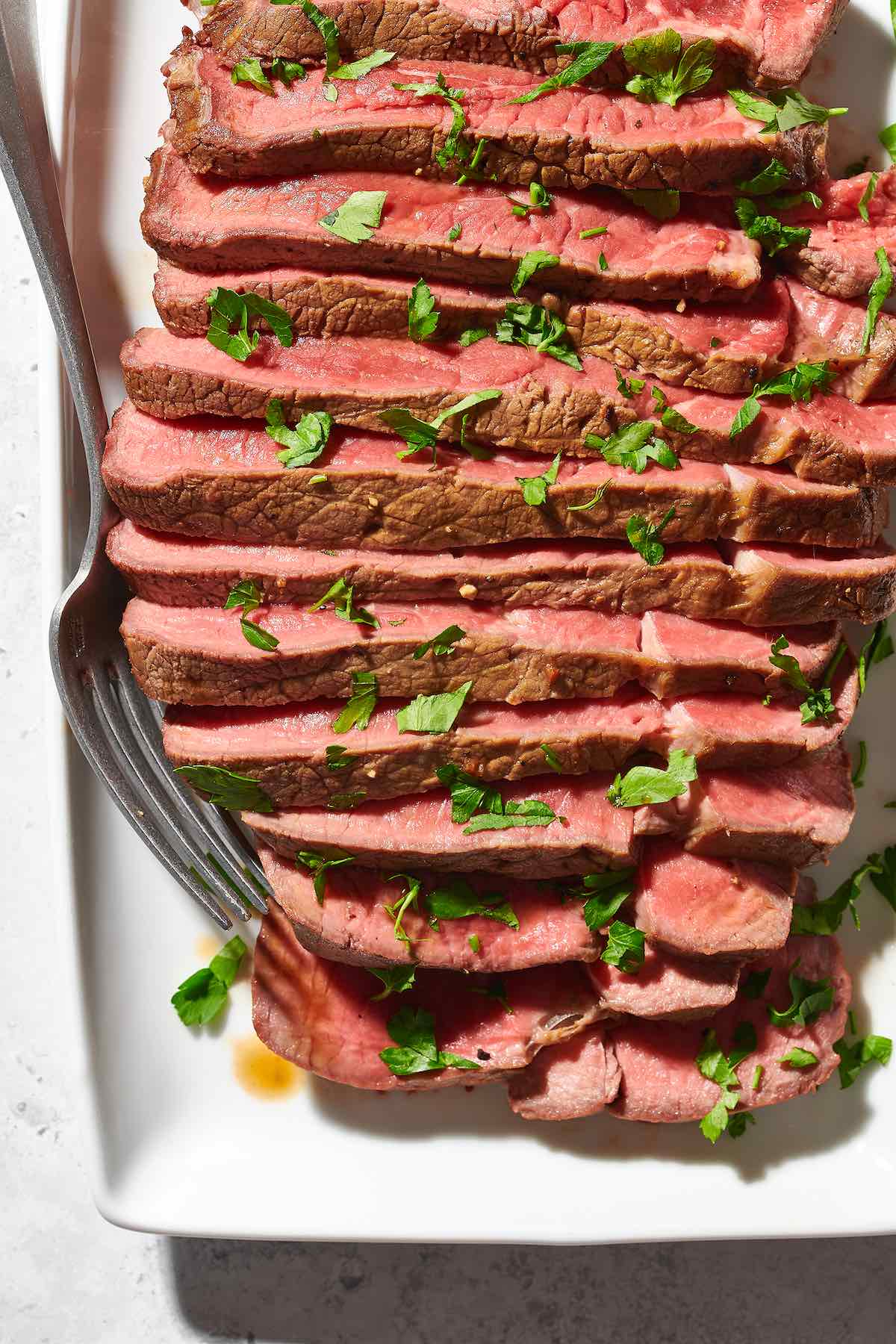 oven baked london broil.