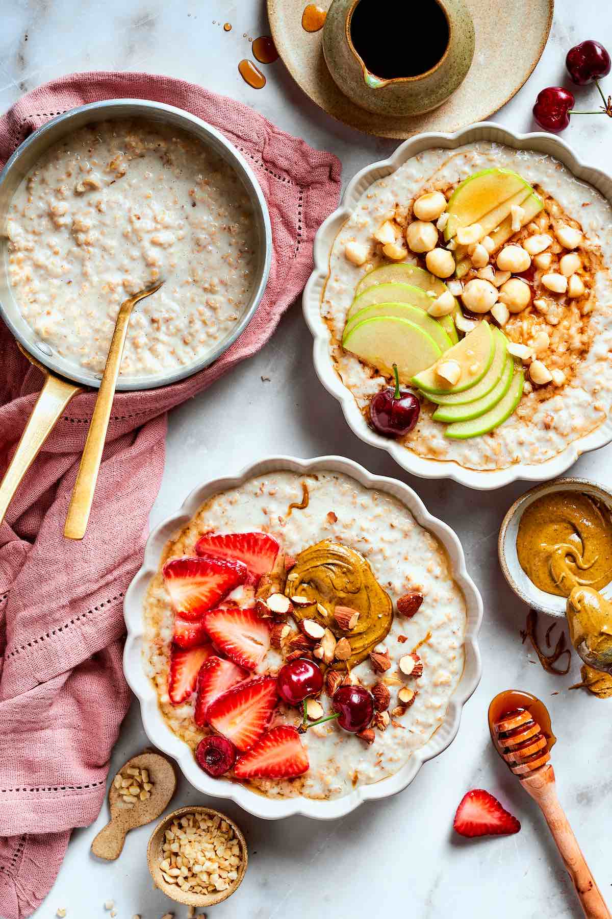 overnight steel cut oats.