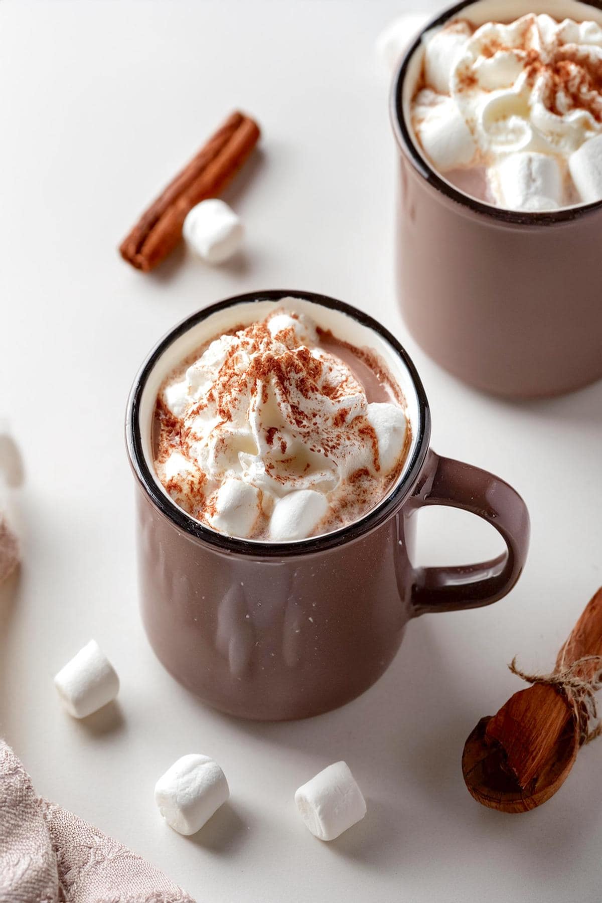 protein powder hot chocolate.