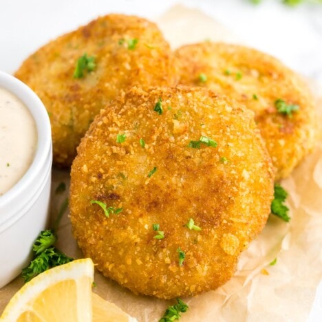 Salmon Croquettes Crispy and Fast! - The Big Man's World