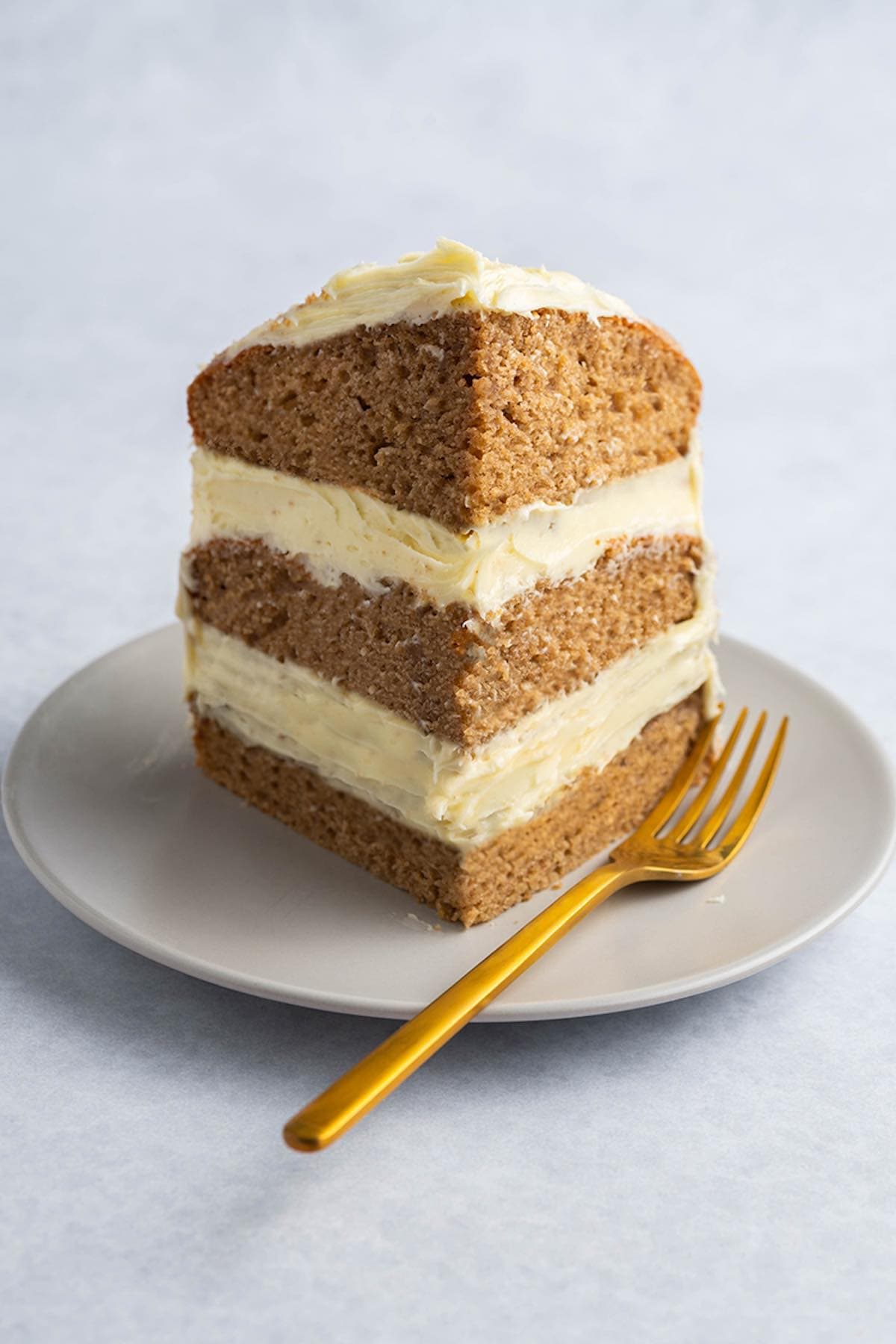 sliced snickerdoodle cake.