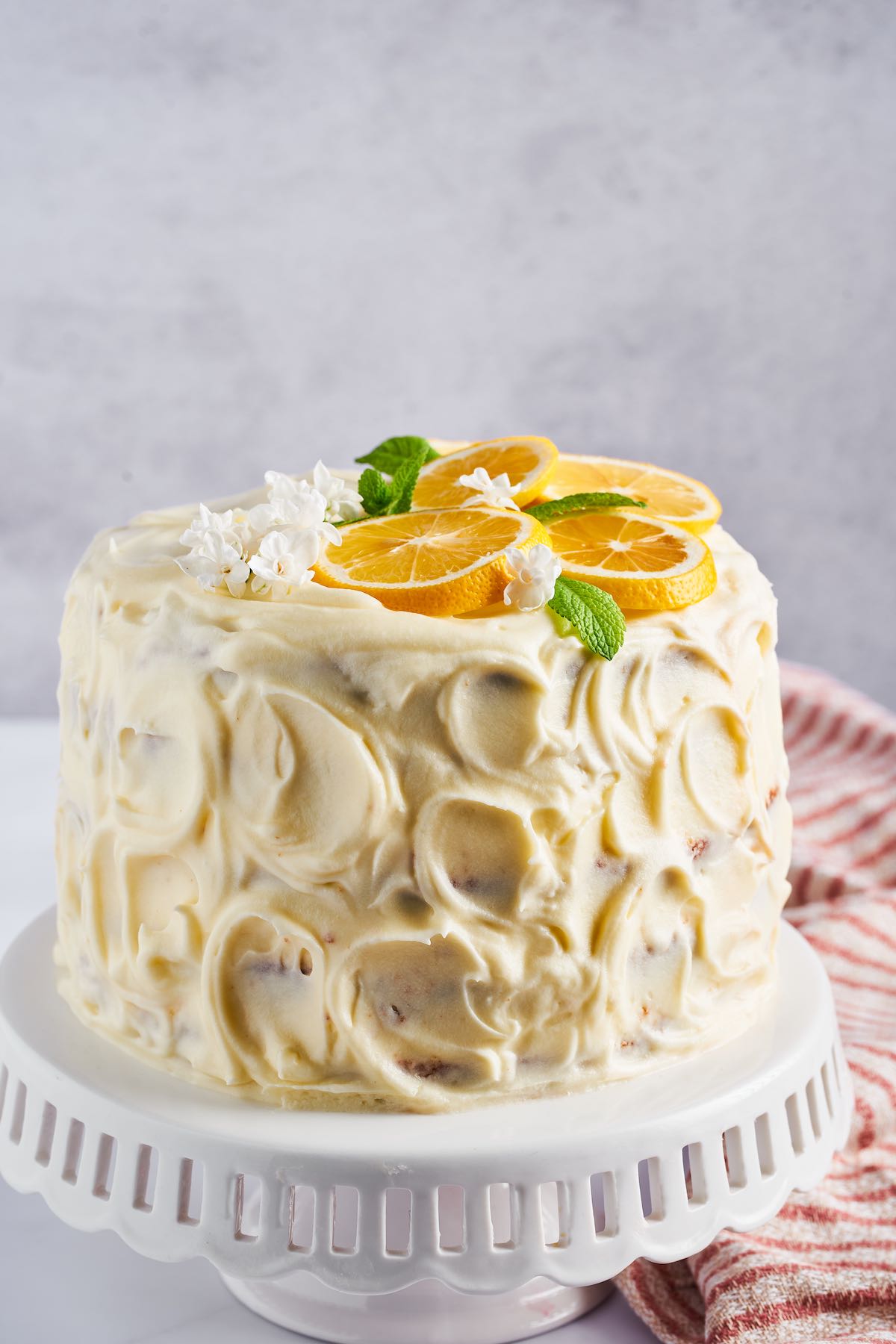 dairy free lemon cake. 