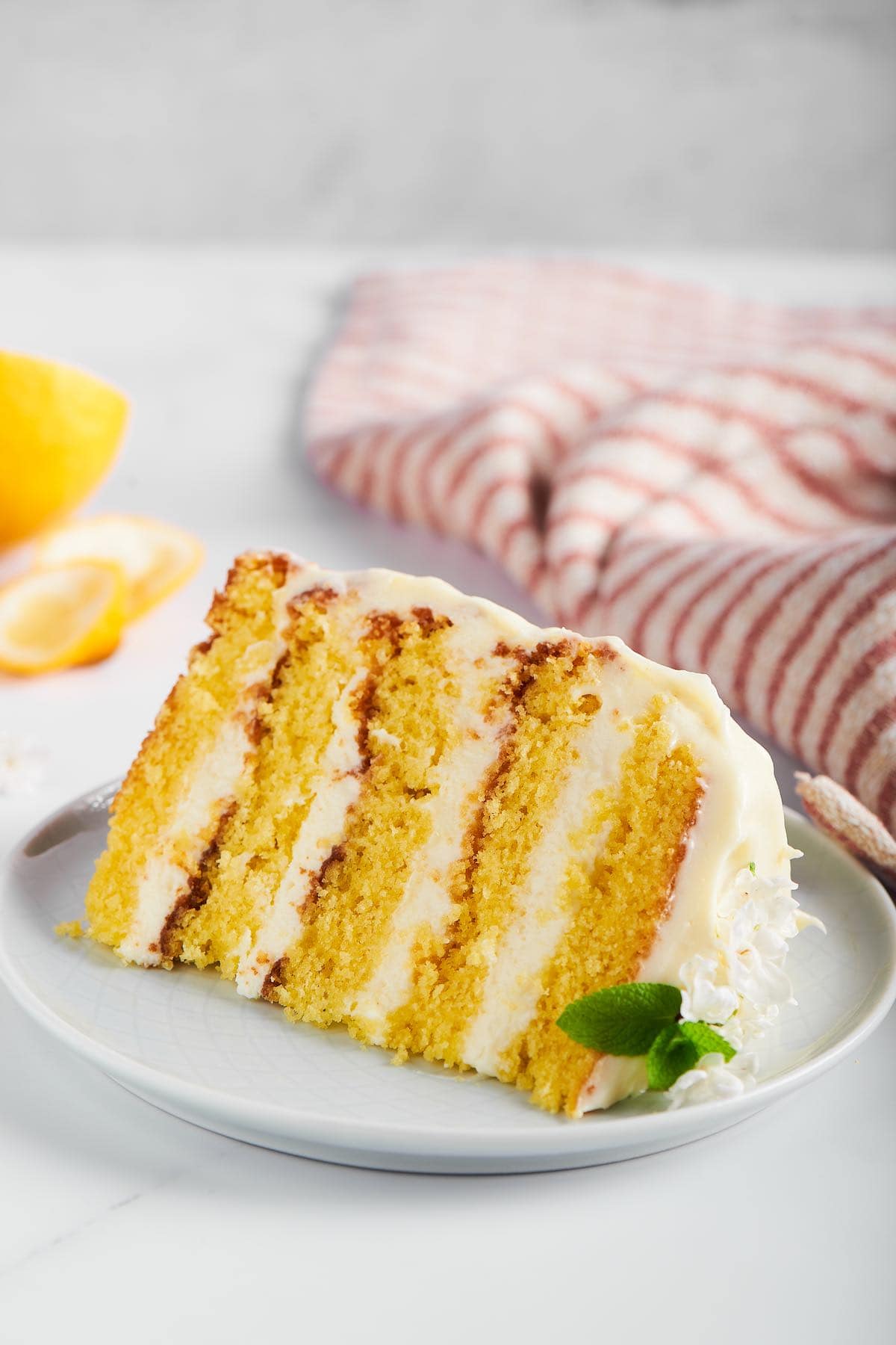 dairy free lemon cake.