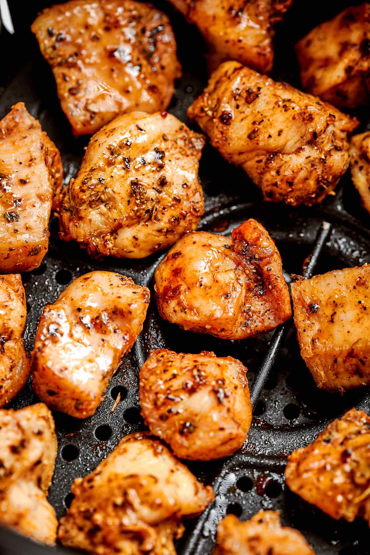 air fryer chicken bites.