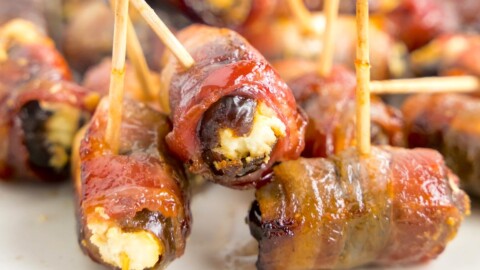 bacon wrapped dates with goat cheese recipe.